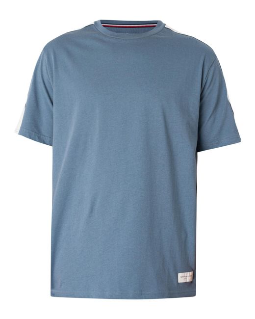 Tommy Hilfiger Blue Lounge Logo T-shirt for men