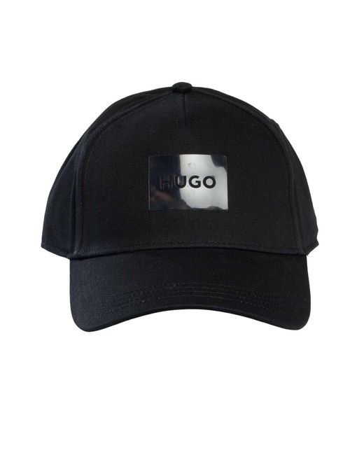 HUGO Black Jude Trucker Cap for men