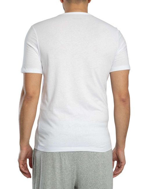 HUGO Blue 3 Pack Crew Lounge T-shirt for men