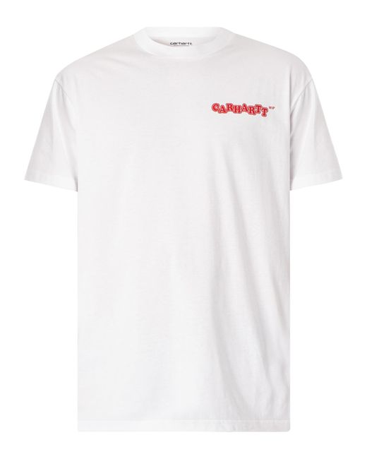 Carhartt White Fast Food T-shirt for men