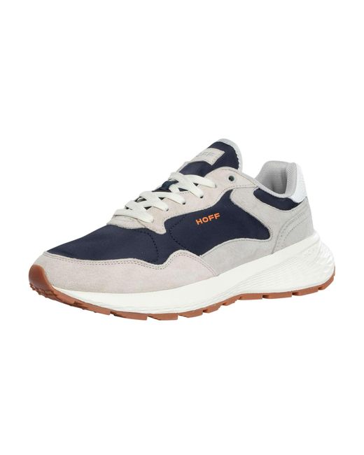 HOFF Blue Biarritz Suede Trainers for men