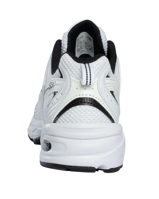 New Balance White 530 Abzorb Mesh Trainers