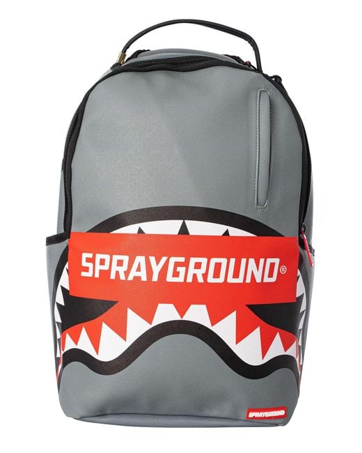 Sprayground Gray 20l Smash Logo Backpack for men