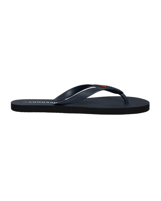 Superdry Blue Core Essential Flip Flops for men