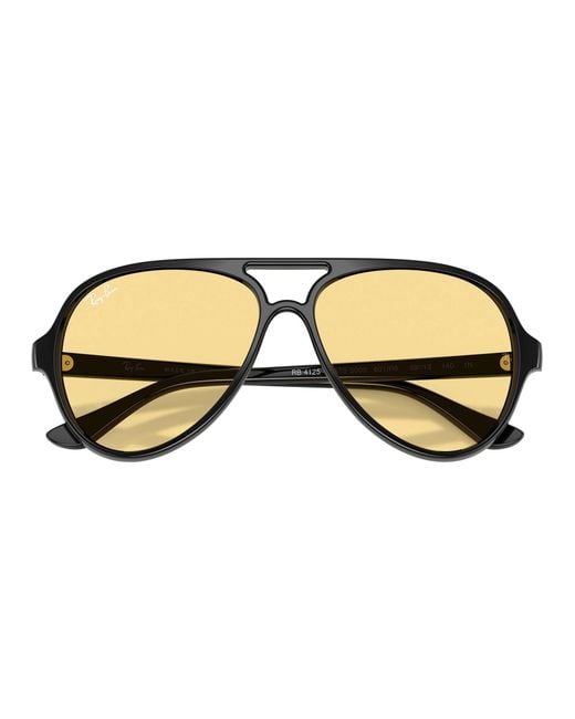 Ray-Ban Metallic Cats 5000 Classic Sunglasses for men