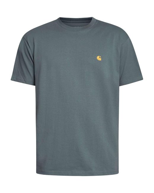 Carhartt Blue Chase T-shirt for men