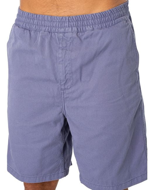 Carhartt Blue Flint Shorts for men