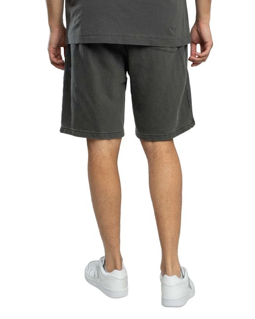 Carhartt Black Nelson Sweat Shorts for men