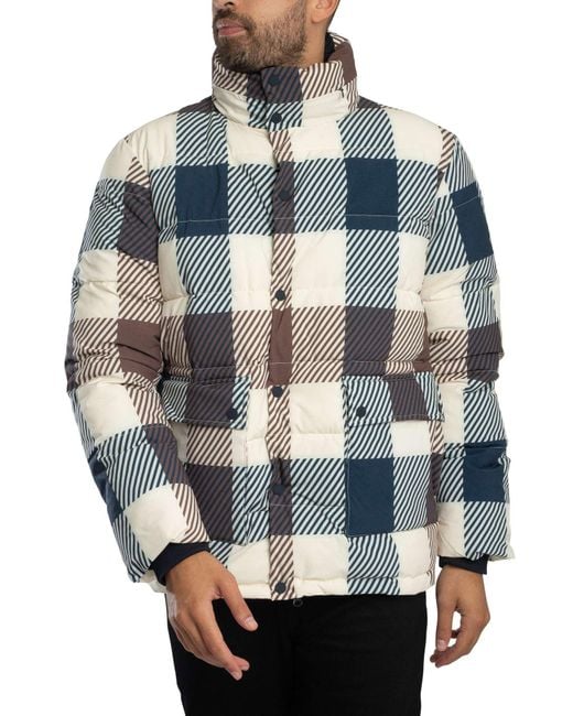 Aquascutum Gray Puffer Jacket for men