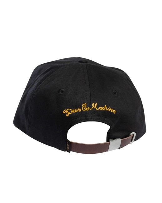 Deus Ex Machina Black Basto Cap for men