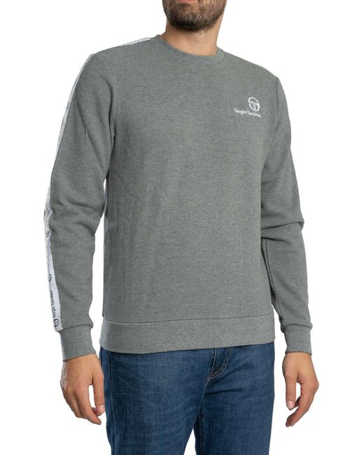 Sergio Tacchini Gray Delman Sweatshirt for men