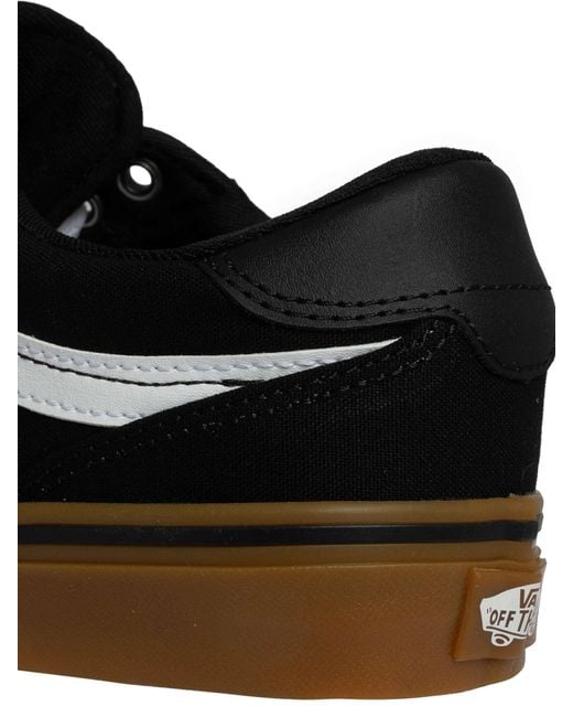 Vans Black Brooklyn Canvas Trainers for men