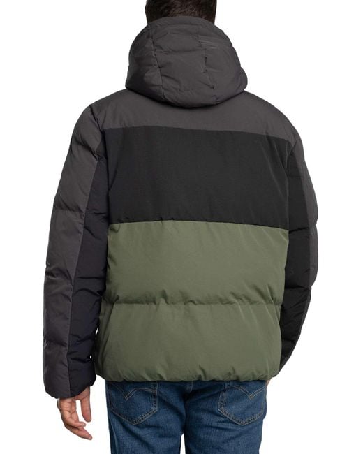EA7 Gray Train Athletic Colour Block Jacket for men