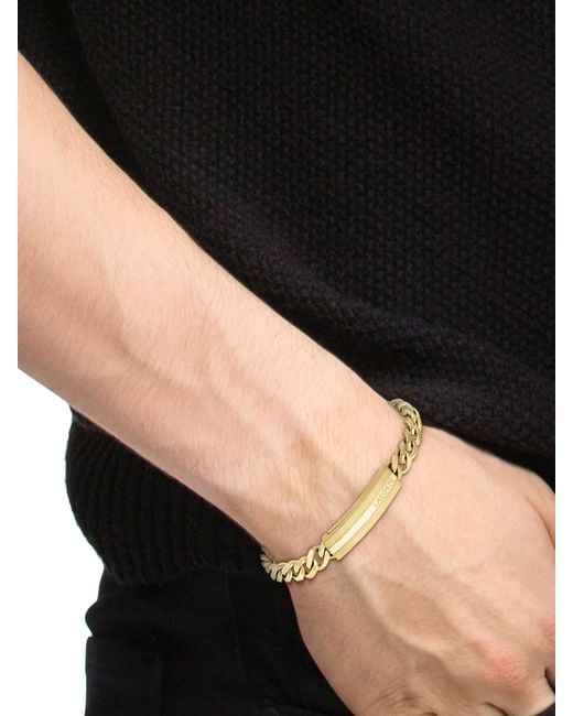 Lacoste Metallic Adventurer Collection Chain Bracelet for men