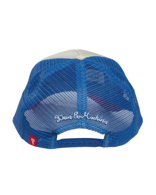 Deus Ex Machina Pink Baylands Trucker Cap for men