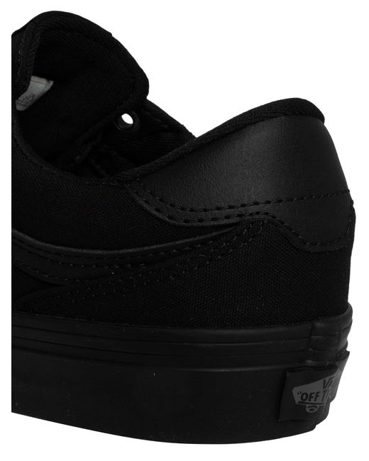 Vans Black Brooklyn Sneaker for men