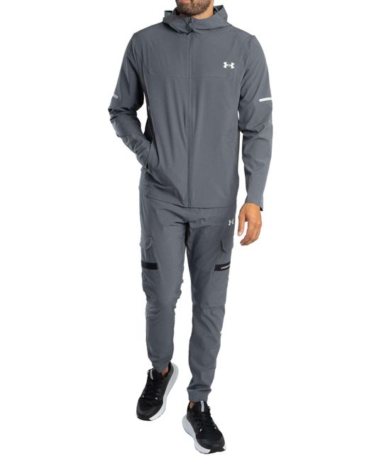 Under Armour Gray Tech Utility Woven Joggers for men