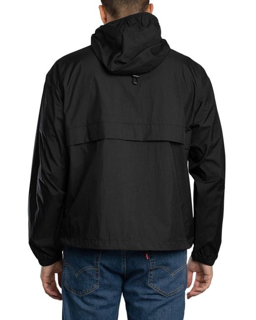 Lacoste Black Lightweight Logo Jacket for men