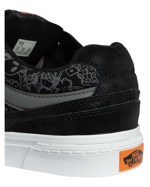 Vans Black Caldrone Skate Doodle Trainers for men