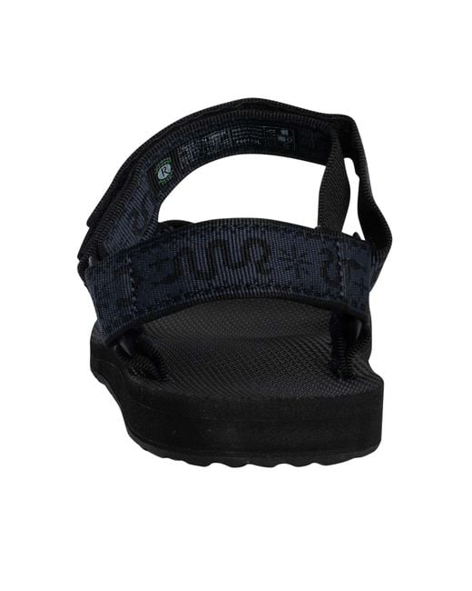 Teva Black Original Universal Sandals for men
