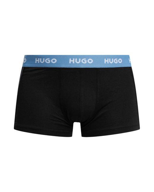 HUGO Black 3 Pack Trunks for men