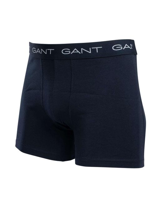 Gant Blue 3 Pack Boxer Briefs for men