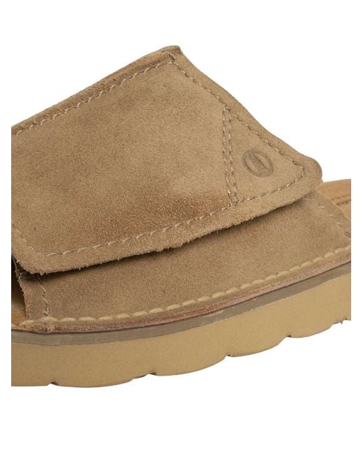 Clarks Multicolor Solsbury Suede Sliders for men