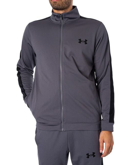 Under Armour Blue Knit Tracksuit for men
