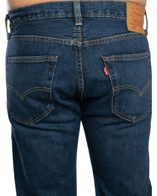 Levi's Blue 501 Original Jeans for men