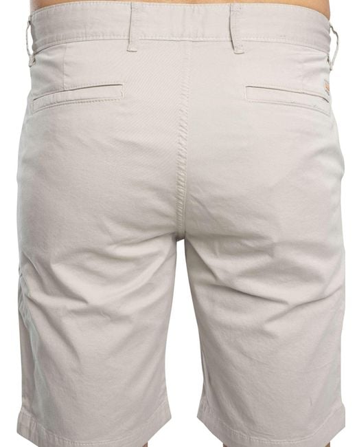 Boss Blue Slim Chino Shorts for men