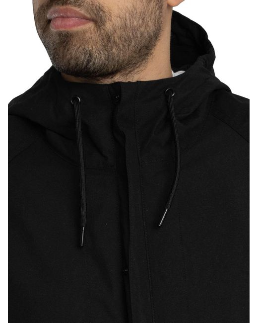Pretty Green Black Resonance Water Reactive Jacket for men