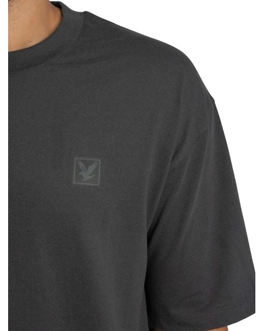 Lyle & Scott Black 3 Pack Lounge Relaxed T-shirt for men