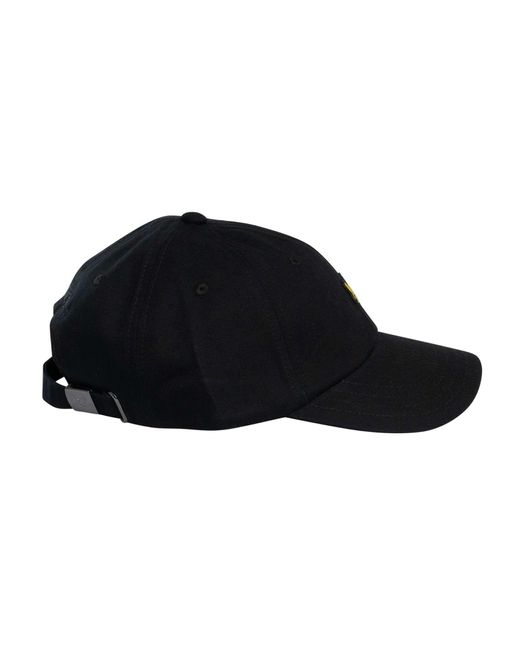 Lyle & Scott Black Logo Baseball Cap for men