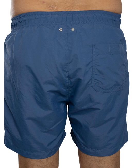 Gant Blue Logo Swim Shorts for men