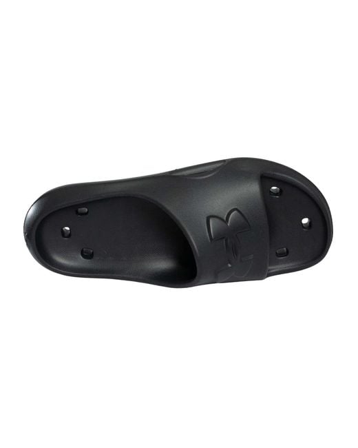 Under Armour Black Locker Sliders for men