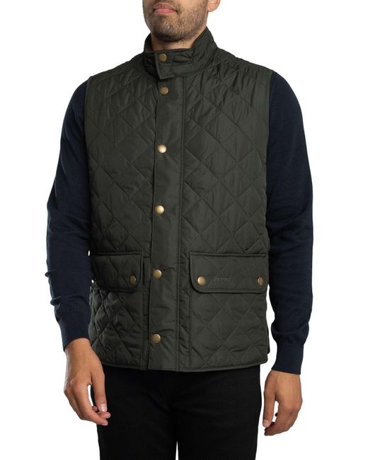 Barbour Black Lowerdale Gilet for men