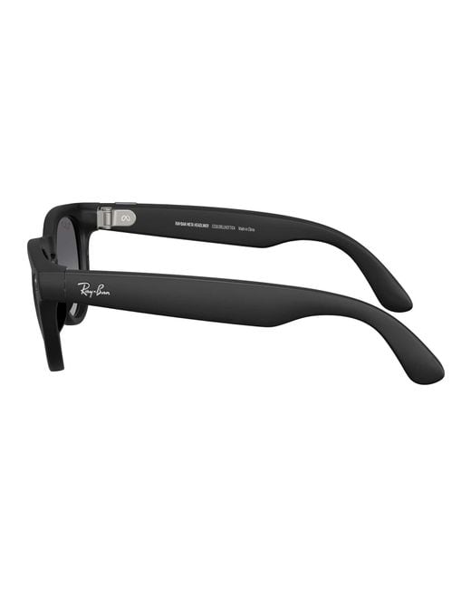 Ray-Ban Black Headliner Meta Gen 2 Sunglasses for men