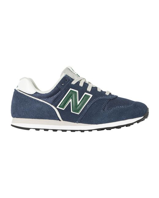 New Balance 373v2 Suede Trainers in Blue for Men | Lyst