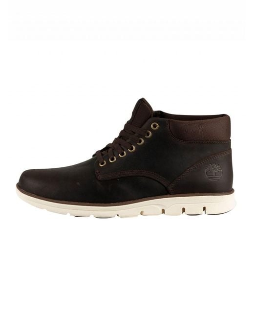 Timberland Dark Brown Full Grain Bradstreet Chukka Leather Boots for Men |  Lyst Australia
