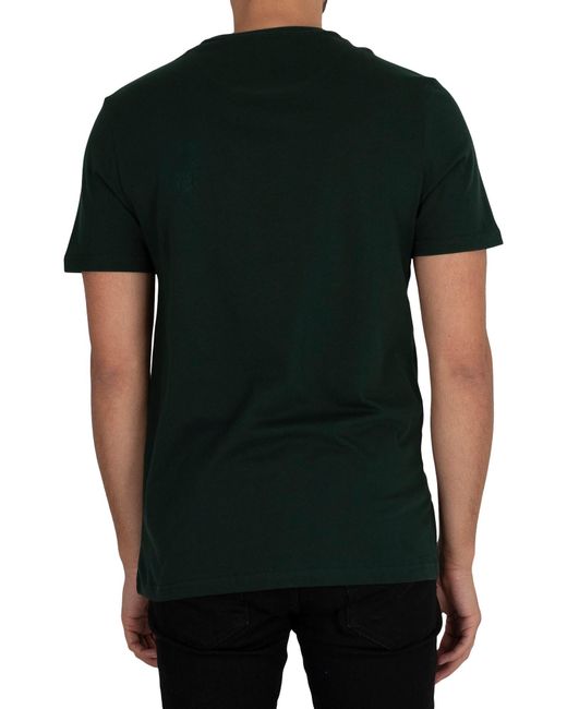 Lyle & Scott Green Logo T-shirt for men