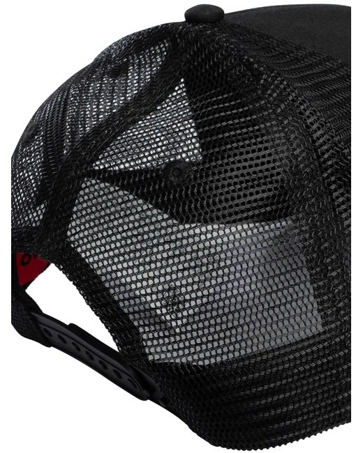 HUGO Black Marsel Trucker Cap for men