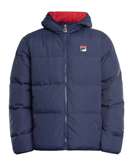 Fila Blue Harry Heavily Padded Puffer Jacket for men