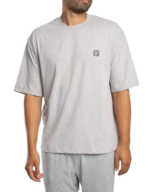 Lyle & Scott Black 3 Pack Lounge Relaxed T-shirt for men