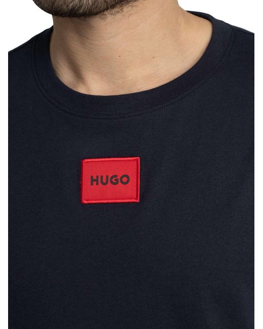 HUGO Blue Diragolino212 T-shirt for men