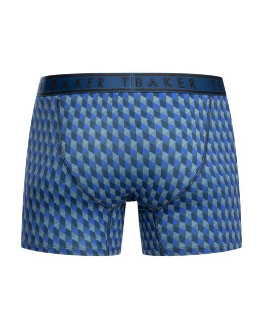 Ted Baker Blue 3 Pack Boxer Briefs for men