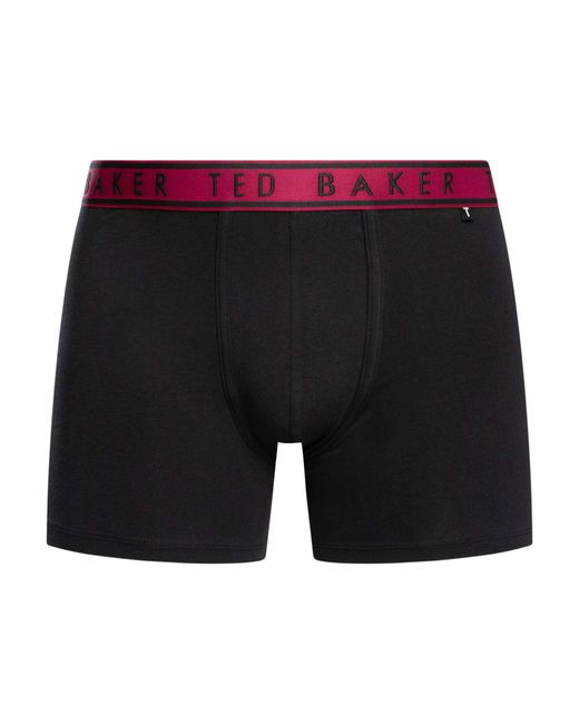 Ted Baker Black 3 Pack Boxer Briefs for men