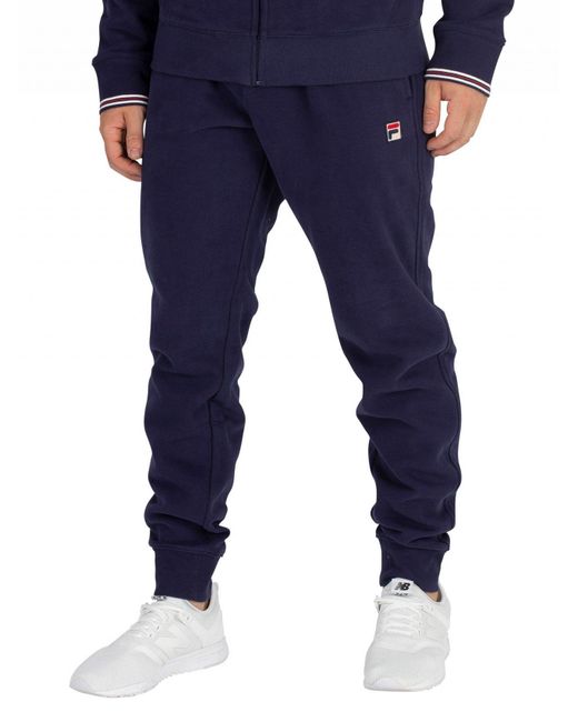 Fila Cotton Peacoat Visconti Joggers in 