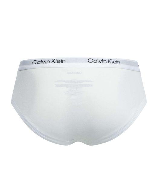 Calvin Klein Black 3 Pack Icon Hip Briefs for men