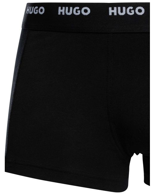 HUGO Black 5 Pack Trunks for men