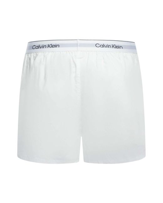 Calvin Klein Black 3 Pack Slim Boxers for men
